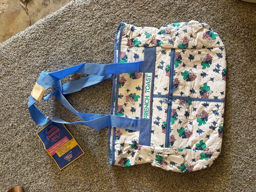 NWT Vintage French Toast diaper bag
